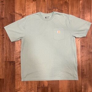 Carhartt Green Short Sleeve Loose Fit Pocket Tee T shirt XL